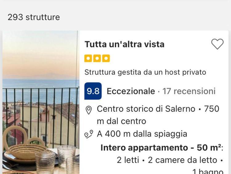 Apartmán Tutta Un'Altra Vista Salerno Exteriér fotografie